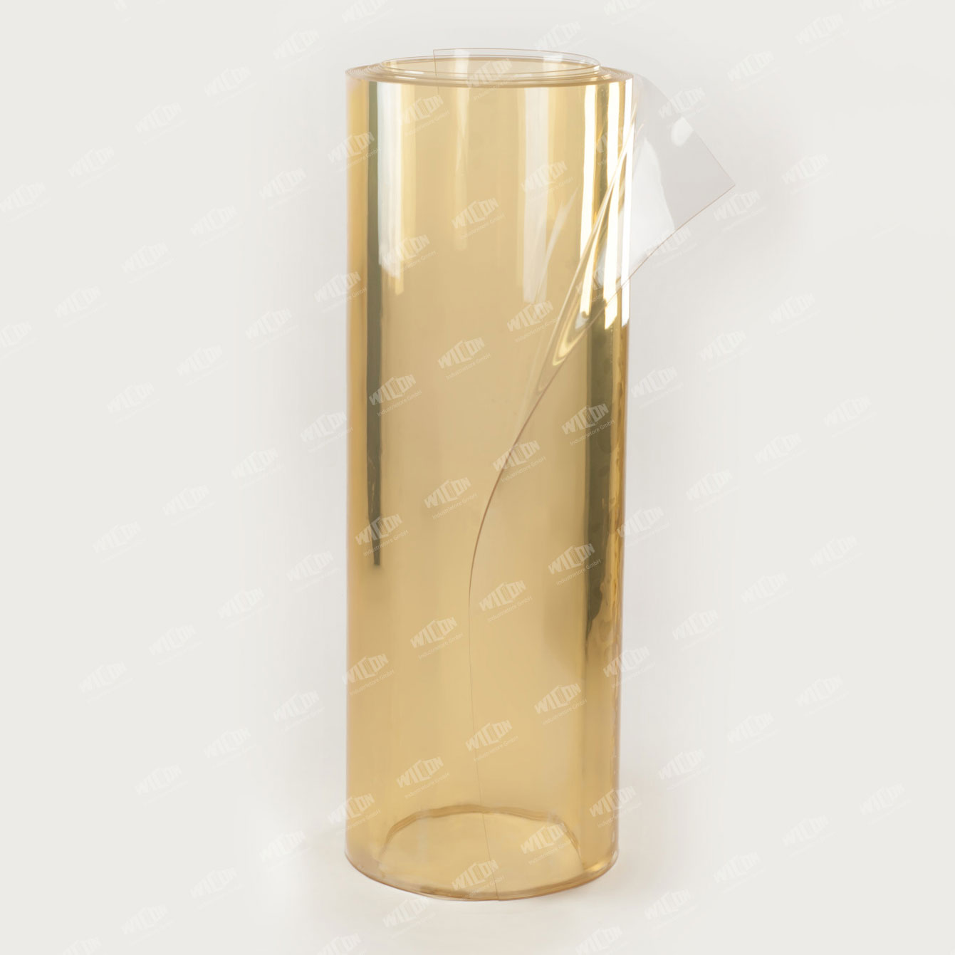PVC Breitbahnen "trans"-neutral helltransparent