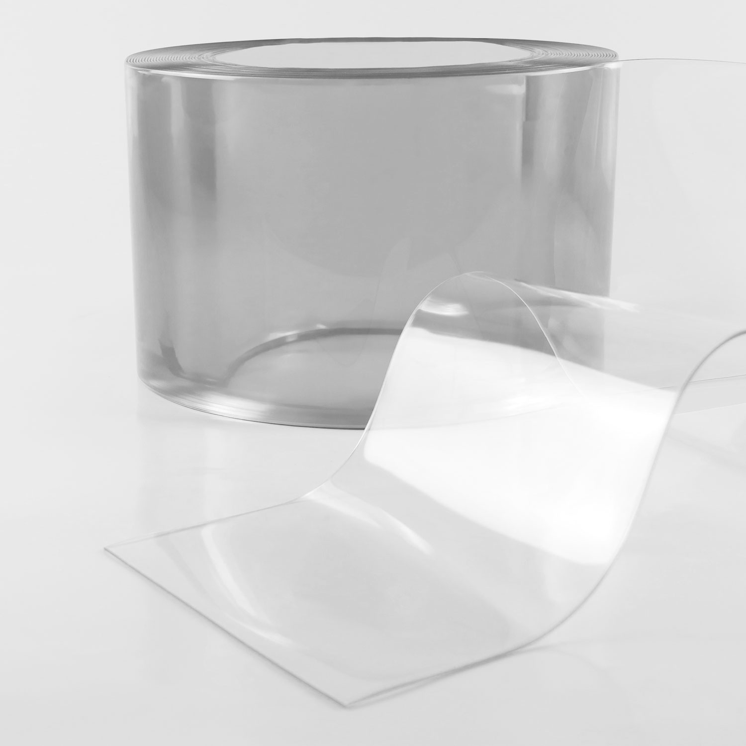PVC Streifenvorhang Rollenware normalkältefest-neutral